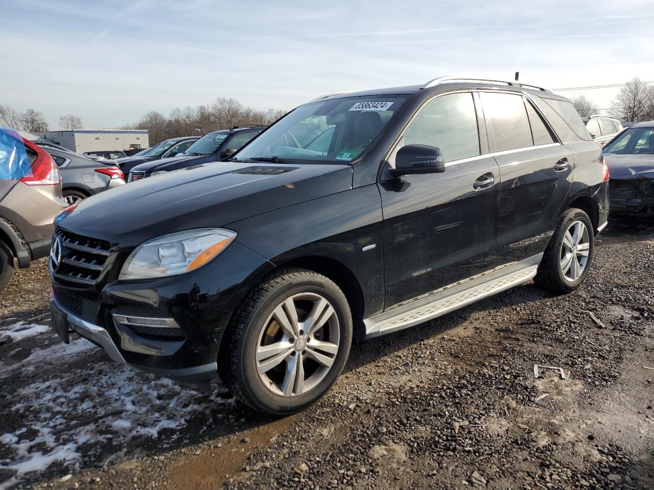 2012 Mercedes-Benz Ml 350 4Matic VIN: 4JGDA5HB5CA028436 Lot: 85863424