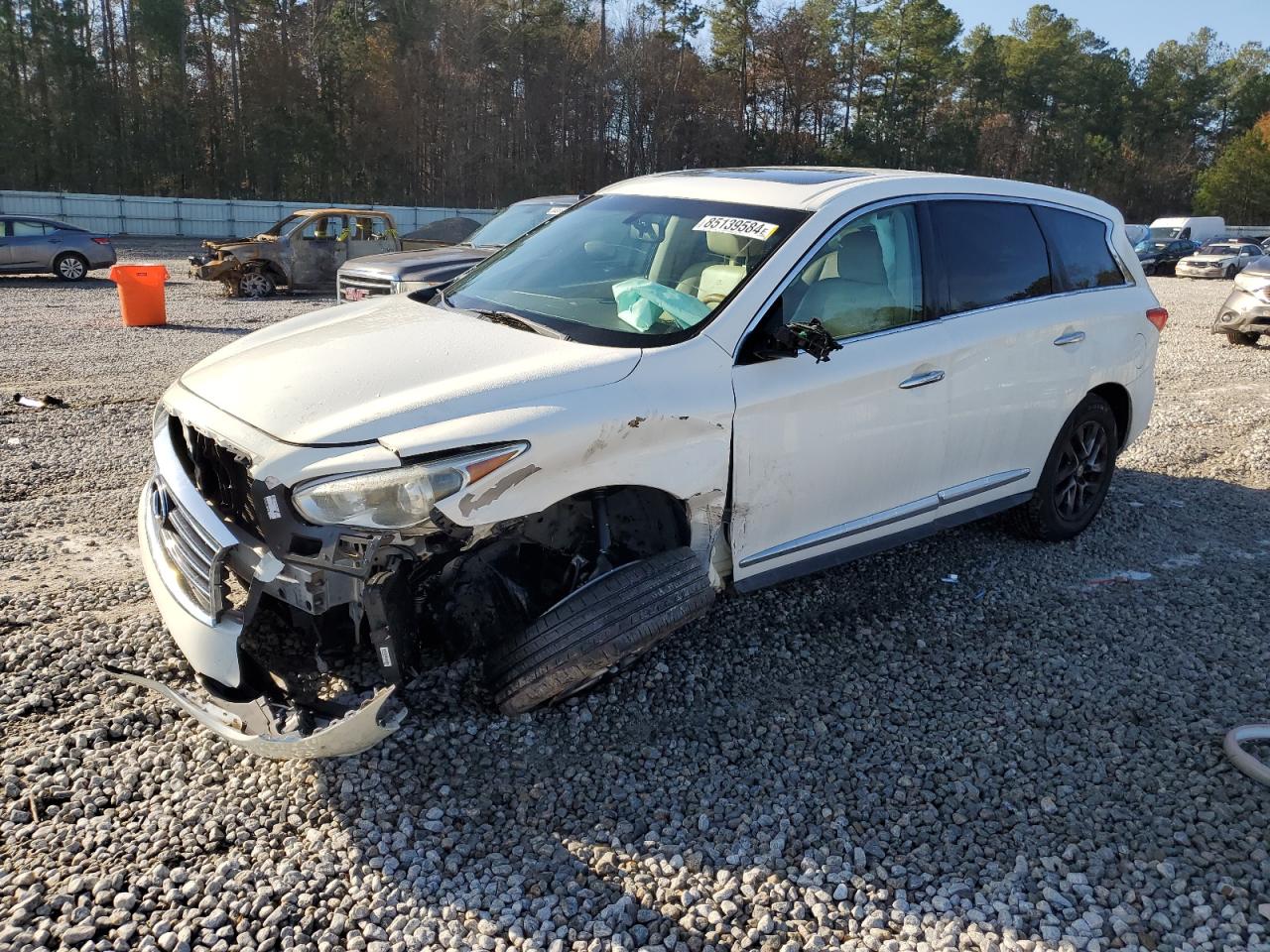 2013 Infiniti Jx35 VIN: 5N1AL0MM6DC316804 Lot: 85139584