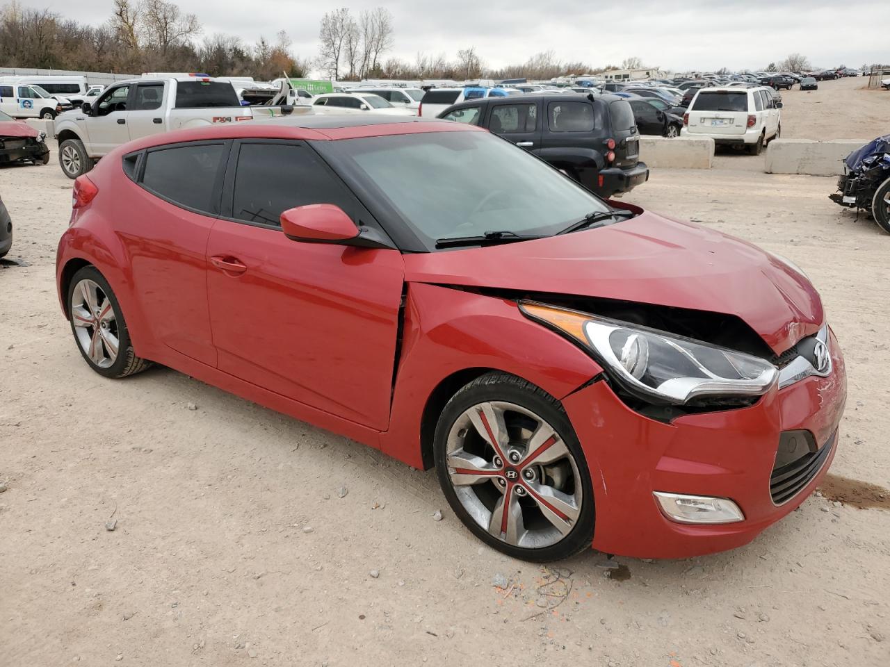 2017 Hyundai Veloster VIN: KMHTC6AD5HU314638 Lot: 84957274