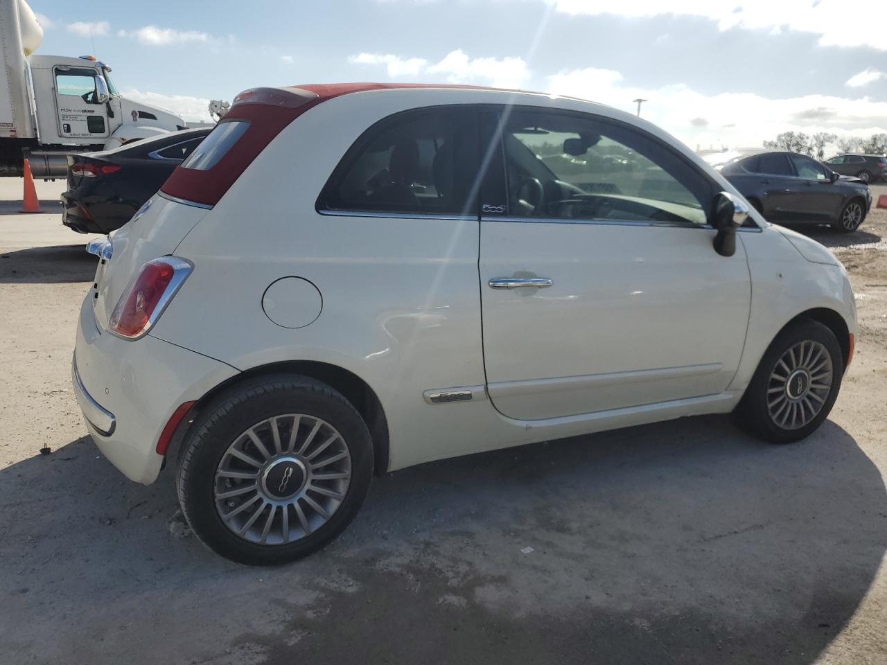 2013 Fiat 500 Lounge VIN: 3C3CFFER3DT598510 Lot: 85817834