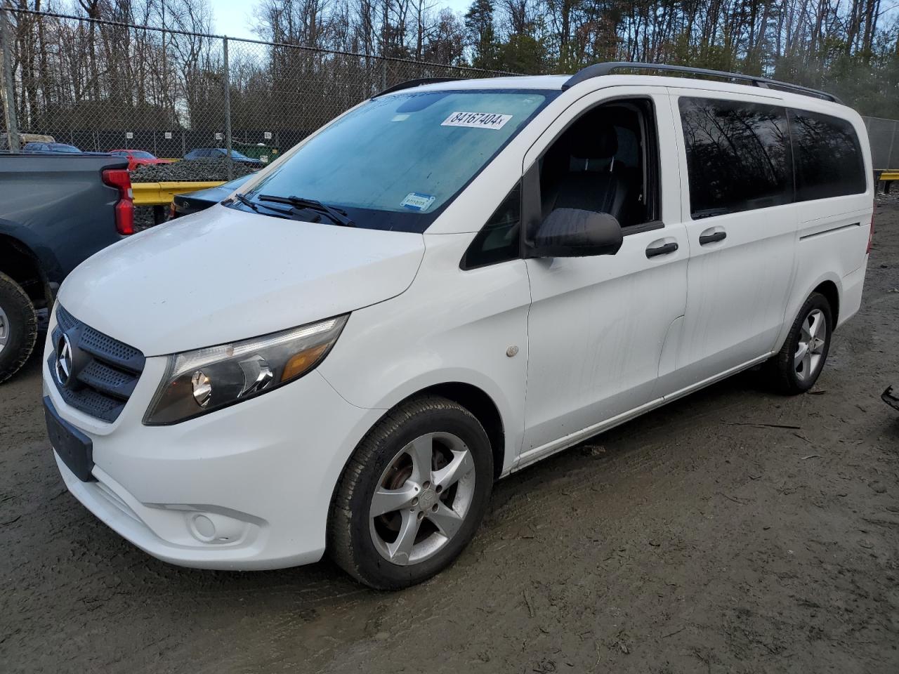 2016 Mercedes-Benz Metris VIN: WD4PG2EE4G3119761 Lot: 84167404