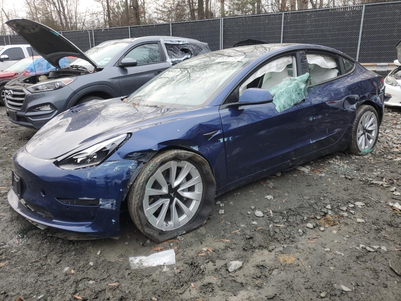 5YJ3E1EA2NF342659 2022 Tesla Model 3