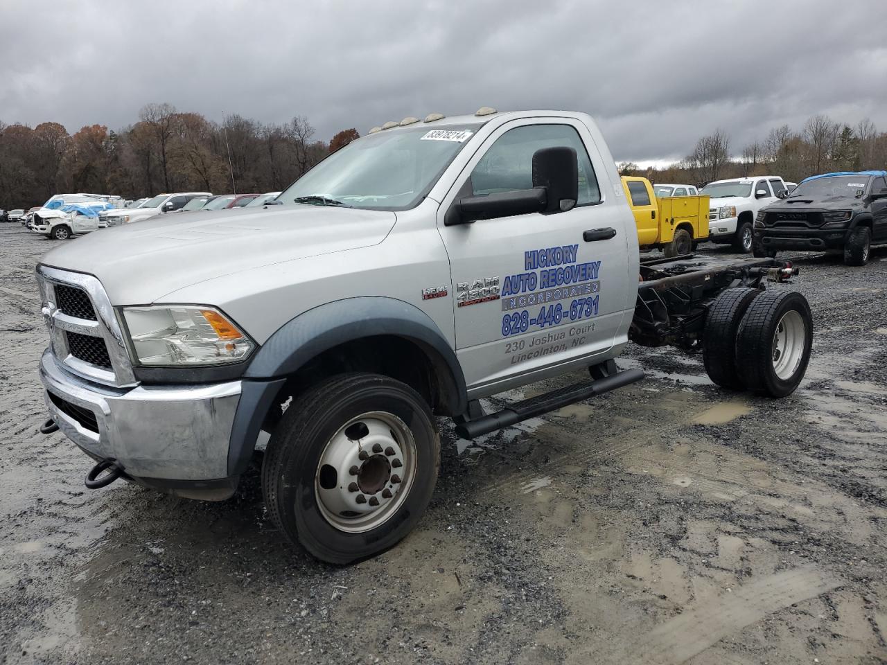 2015 Ram 4500 VIN: 3C7WRKAJXFG647077 Lot: 83978214