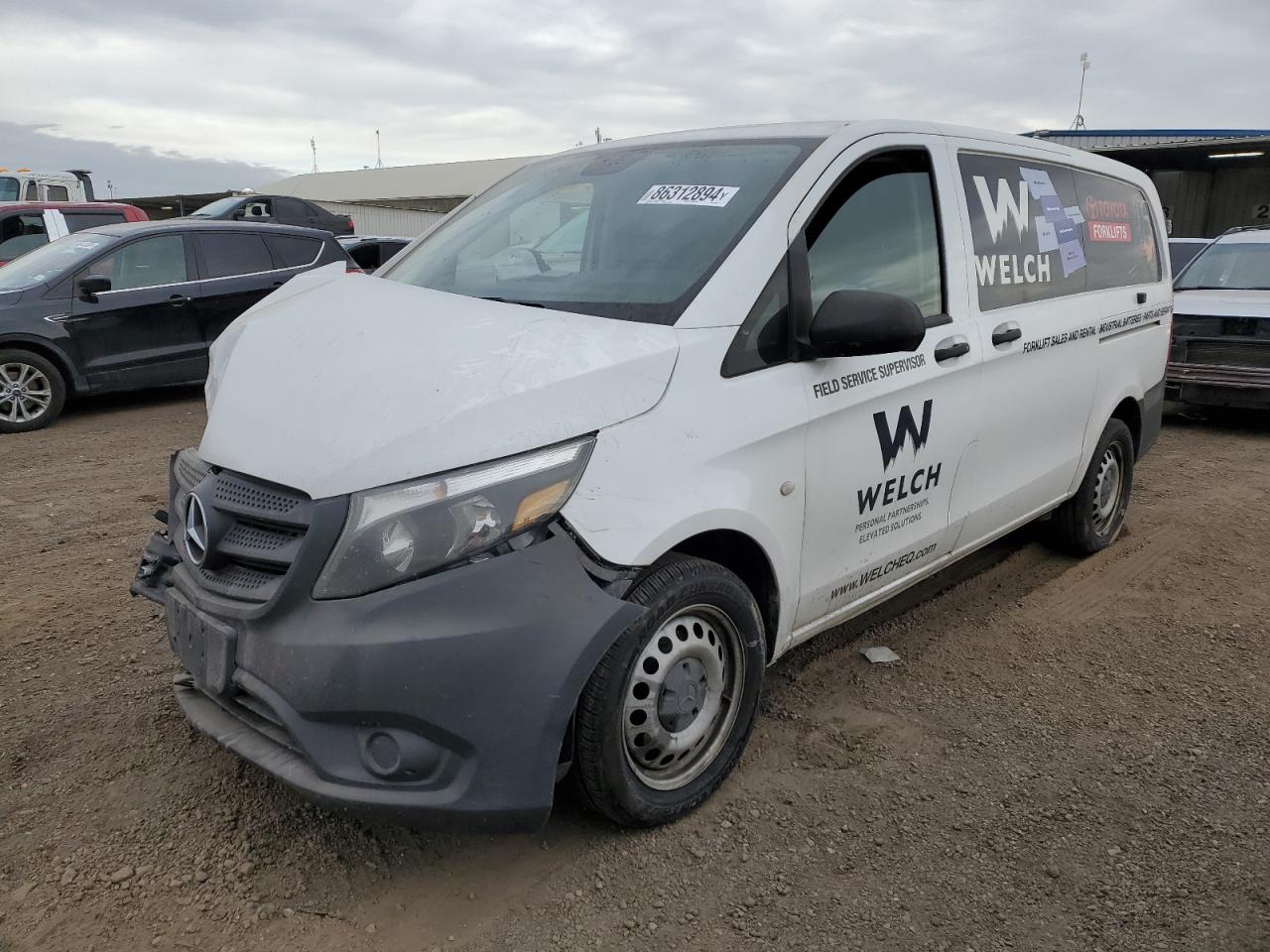 2019 Mercedes-Benz Metris VIN: WD3PG2EA9K3551630 Lot: 86312894