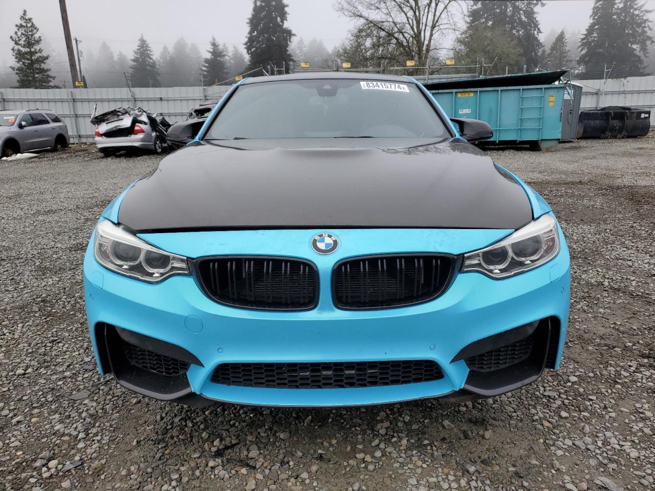 2015 BMW M3 VIN: WBS3C9C54FP804231 Lot: 83415774