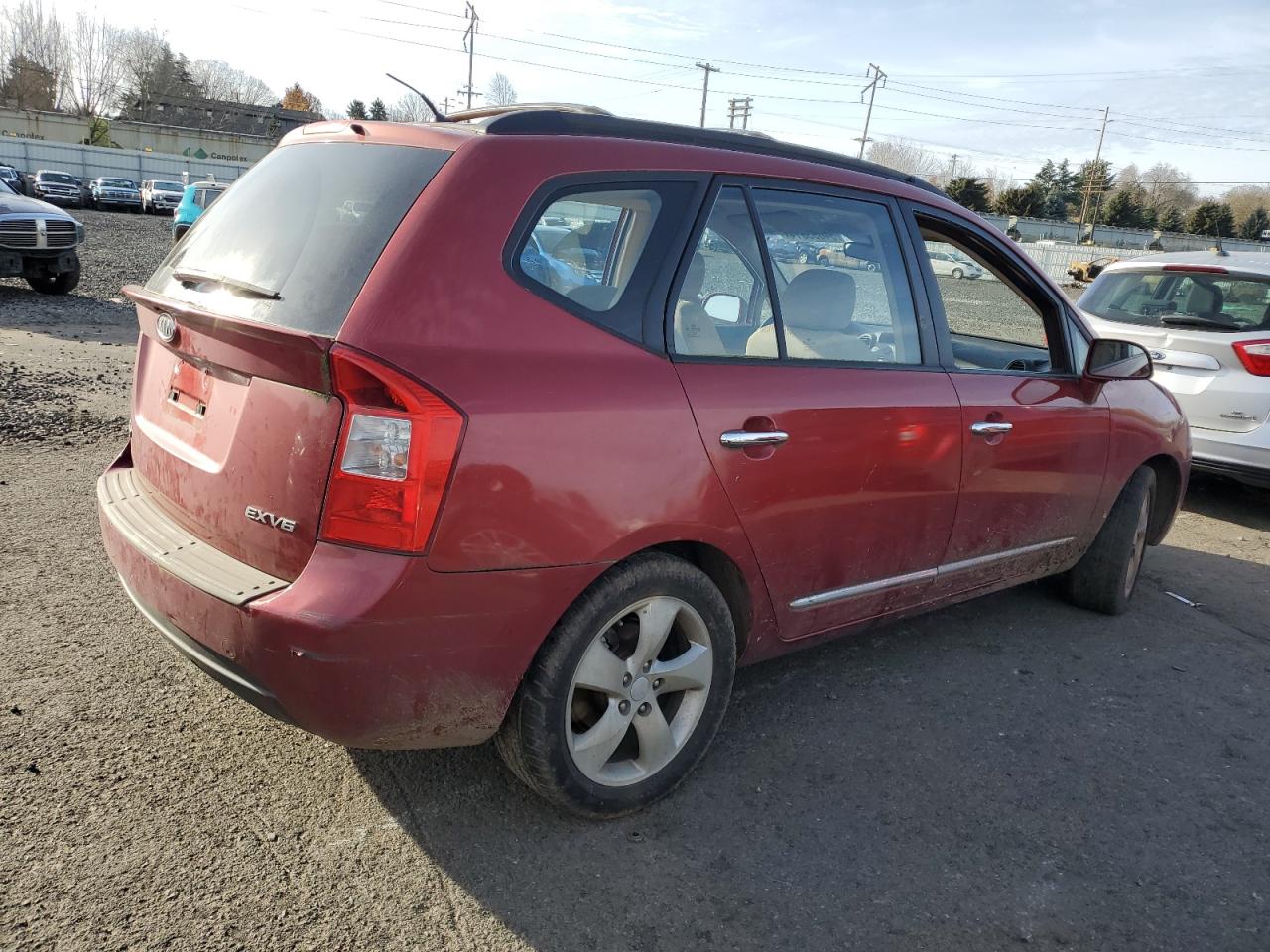 2008 Kia Rondo Lx VIN: KNAFG526287128793 Lot: 84053814