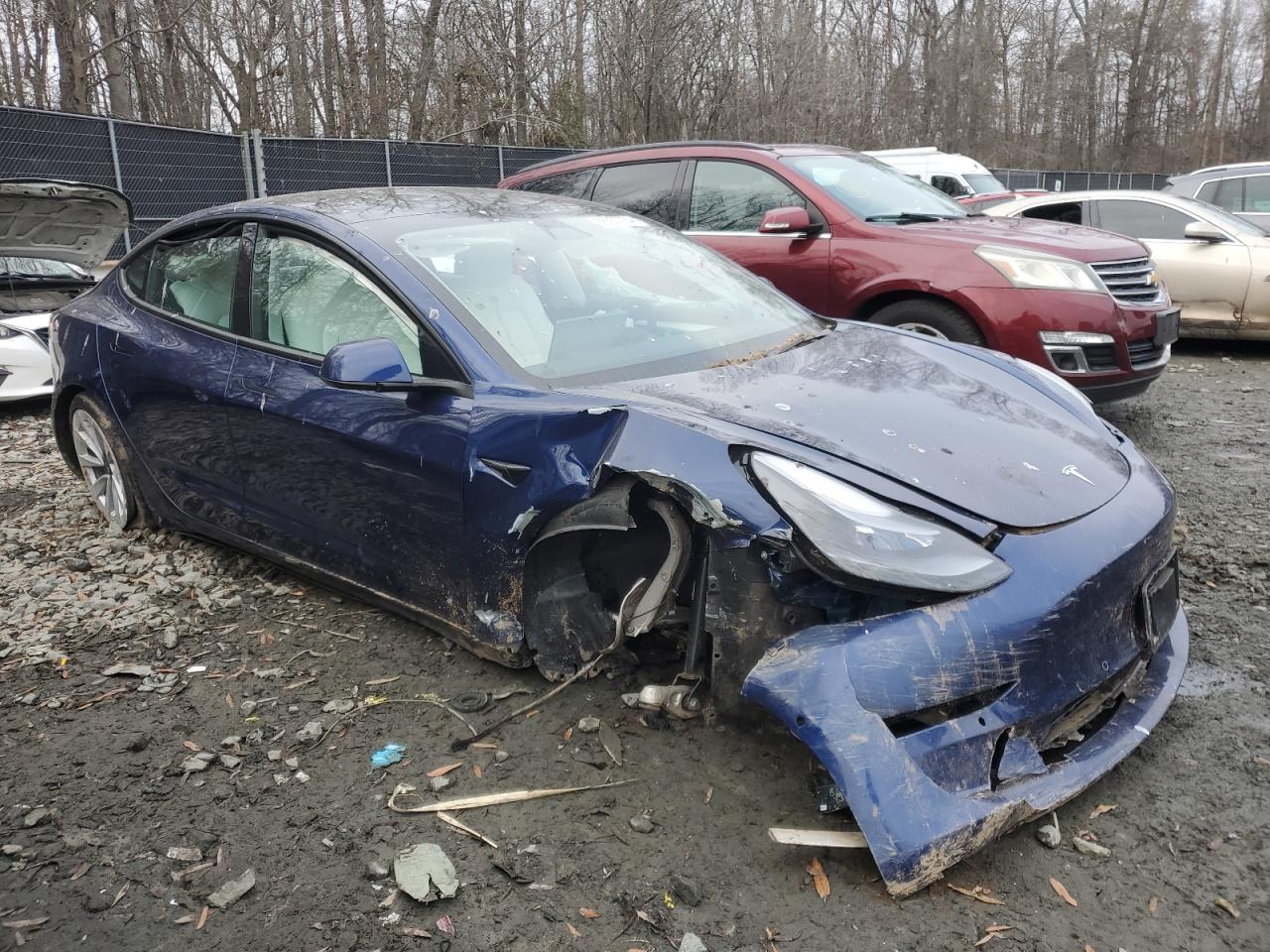 2022 Tesla Model 3 VIN: 5YJ3E1EA2NF342659 Lot: 86557754